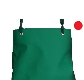 SCHLACHTHAUSFREUND-Kleidung-Reinigung, Nässe-Schutz-Cleaning, Ledotex EL-90-Gummi-Schürze, 1404, rot, VE = 5