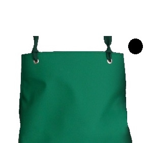 SCHLACHTHAUSFREUND-Kleidung-Reinigung, Nässe-Schutz-Cleaning, Ledotex EL-90-Gummi-Schürze, 1404, schwarz, VE = 5