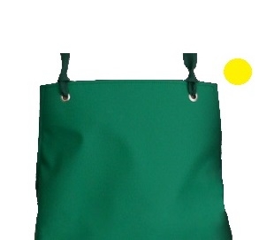 SCHLACHTHAUSFREUND-Kleidung-Reinigung, Nässe-Schutz-Cleaning, Ledotex EL-90-Gummi-Schürze, 1404, gelb, VE = 5