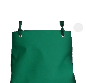 SCHLACHTHAUSFREUND-Kleidung-Reinigung, Nässe-Schutz-Cleaning, Ledotex EL-90-Gummi-Schürze, 1405, weiß, VE = 5