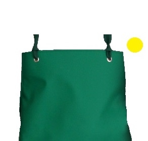 SCHLACHTHAUSFREUND-Kleidung-Reinigung, Nässe-Schutz-Cleaning, Ledotex EL-90-Gummi-Schürze, 1405, gelb, VE = 5