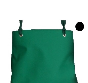 SCHLACHTHAUSFREUND-Kleidung-Reinigung, Nässe-Schutz-Cleaning, Ledotex EL-90-Gummi-Schürze, 1406, schwarz, VE = 5