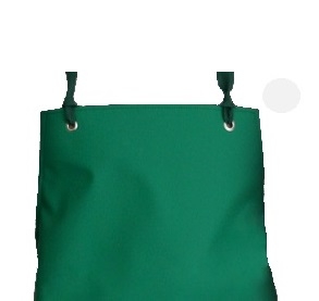 SCHLACHTHAUSFREUND-Kleidung-Reinigung, Nässe-Schutz-Cleaning, Ledotex EL-90-Gummi-Schürze, 1406, weiß, VE = 5