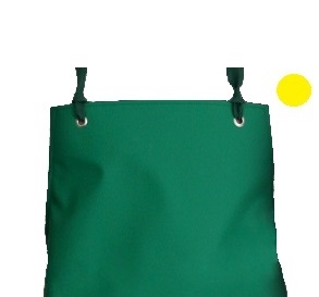 SCHLACHTHAUSFREUND-Kleidung-Reinigung, Nässe-Schutz-Cleaning, Ledotex EL-90-Gummi-Schürze, 1406, gelb, VE = 5