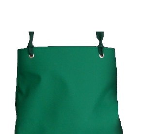 SCHLACHTHAUSFREUND-Kleidung-Reinigung, Nässe-Schutz-Cleaning, Ledotex EL-90-Gummi-Schürze, 1407, grün, VE = 5