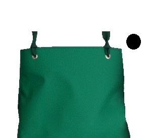 SCHLACHTHAUSFREUND-Kleidung-Reinigung, Nässe-Schutz-Cleaning, Ledotex EL-90-Gummi-Schürze, 1407, schwarz, VE = 5