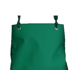 SCHLACHTHAUSFREUND-Kleidung-Reinigung, Nsse-Schutz-Cleaning, Ledotex EL-90-Gummi-Schrze, 1408, grn, VE = 5