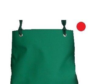 SCHLACHTHAUSFREUND-Kleidung-Reinigung, Nässe-Schutz-Cleaning, Ledotex EL-90-Gummi-Schürze, 1408, rot, VE = 5