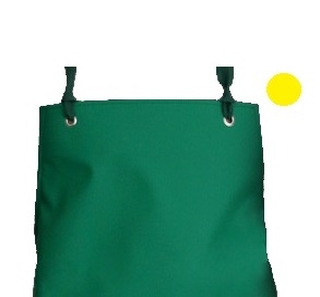 SCHLACHTHAUSFREUND-Kleidung-Reinigung, Nässe-Schutz-Cleaning, Ledotex EL-90-Gummi-Schürze, 1408, gelb, VE = 5