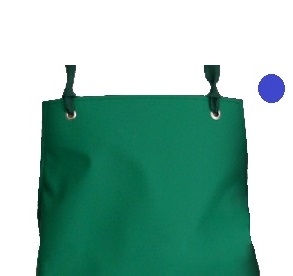 SCHLACHTHAUSFREUND-Kleidung-Reinigung, Nässe-Schutz-Cleaning, Ledotex EL-90-Gummi-Schürze, 1409, blau, VE = 5