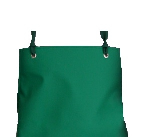 SCHLACHTHAUSFREUND-Kleidung-Reinigung, Nässe-Schutz-Cleaning, Ledotex EL-90-Gummi-Schürze, 1409, grün, VE = 5