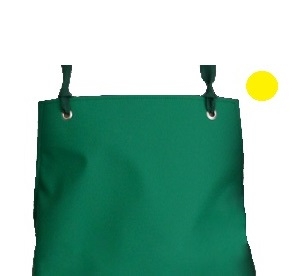 SCHLACHTHAUSFREUND-Kleidung-Reinigung, Nässe-Schutz-Cleaning, Ledotex EL-90-Gummi-Schürze, 1409, gelb, VE = 5