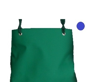 SCHLACHTHAUSFREUND-Kleidung-Reinigung, Nässe-Schutz-Cleaning, Ledotex EL-90-Gummi-Schürze, 1410, blau, VE = 5