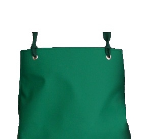 SCHLACHTHAUSFREUND-Kleidung-Reinigung, Nässe-Schutz-Cleaning, Ledotex EL-90-Gummi-Schürze, 1410, grün, VE = 5