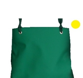 SCHLACHTHAUSFREUND-Kleidung-Reinigung, Nässe-Schutz-Cleaning, Ledotex EL-90-Gummi-Schürze, 1410, gelb, VE = 5