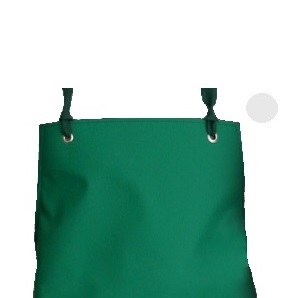 SCHLACHTHAUSFREUND-Kleidung-Reinigung, Nässe-Schutz-Cleaning, Ledotex EL-70-Gummi-Schürze, 1413, weiß, VE = 5