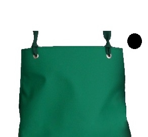 SCHLACHTHAUSFREUND-Kleidung-Reinigung, Nässe-Schutz-Cleaning, Ledotex EL-70-Gummi-Schürze, 1414, schwarz, VE = 5