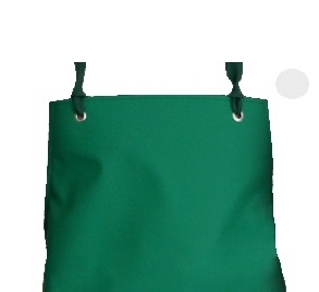 SCHLACHTHAUSFREUND-Kleidung-Reinigung, Nässe-Schutz-Cleaning, Ledotex EL-70-Gummi-Schürze, 1416, weiß, VE = 5