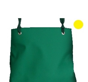 SCHLACHTHAUSFREUND-Kleidung-Reinigung, Nässe-Schutz-Cleaning, Ledotex EL-70-Gummi-Schürze, 1416, gelb, VE = 5