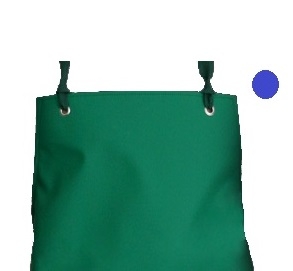 SCHLACHTHAUSFREUND-Kleidung-Reinigung, Nässe-Schutz-Cleaning, Ledotex EL-70-Gummi-Schürze, 1417, blau, VE = 5