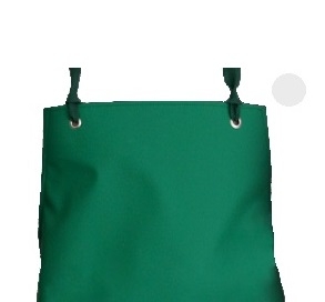 SCHLACHTHAUSFREUND-Kleidung-Reinigung, Nässe-Schutz-Cleaning, Ledotex EL-70-Gummi-Schürze, 1418, weiß, VE = 5