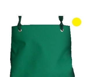 SCHLACHTHAUSFREUND-Kleidung-Reinigung, Nässe-Schutz-Cleaning, Ledotex EL-70-Gummi-Schürze, 1418, gelb, VE = 5