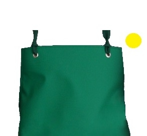 SCHLACHTHAUSFREUND-Kleidung-Reinigung, Nässe-Schutz-Cleaning, Ledotex EL-70-Gummi-Schürze, 1419, gelb, VE = 5