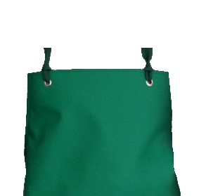 SCHLACHTHAUSFREUND-Kleidung-Reinigung, Nässe-Schutz-Cleaning, Ledotex EL-70-Gummi-Schürze, 1420, grün, VE = 5