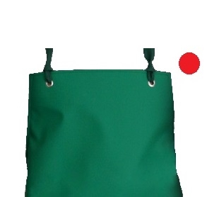 SCHLACHTHAUSFREUND-Kleidung-Reinigung, Nässe-Schutz-Cleaning, Ledotex EL-70-Gummi-Schürze, 1420, rot, VE = 5