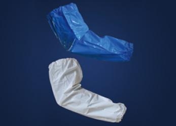 SCHLACHTHAUSFREUND-Kleidung-Reinigung, Nsse-Schutz-Cleaning, Ledolin Pure rmelschoner, 1562, wei, VE = 5