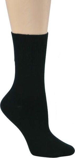 WOWERAT-Jobwear, Gesundheits-Socken, Baumwolle, Pkg.  3 Paar, schwarz