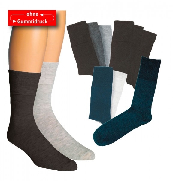 WOWERAT-Jobwear, Gesundheitssocken, Pkg.  3 Paar, schwarz