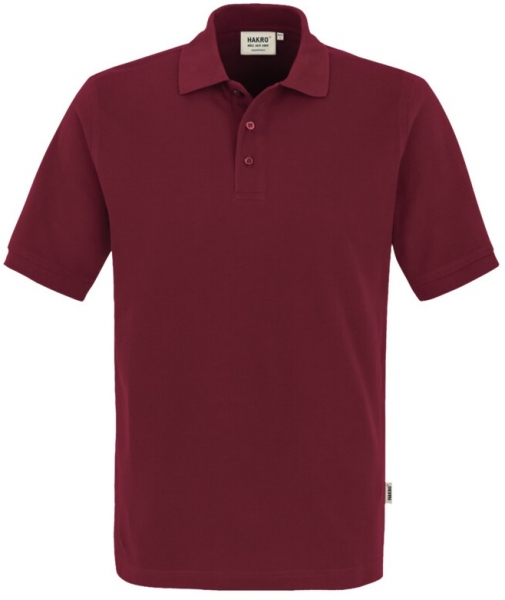 HAKRO-Jobwear, Poloshirt, Arbeitsshirt, Classic, weinrot