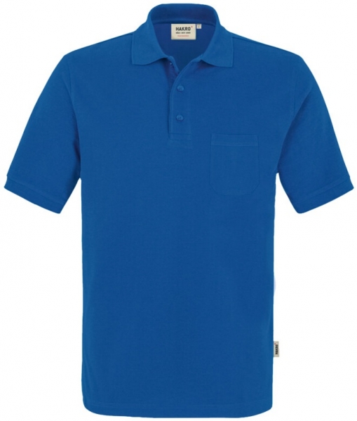 HAKRO-Jobwear, Pocket-Poloshirt, Arbeitsshirt, Performance, royal
