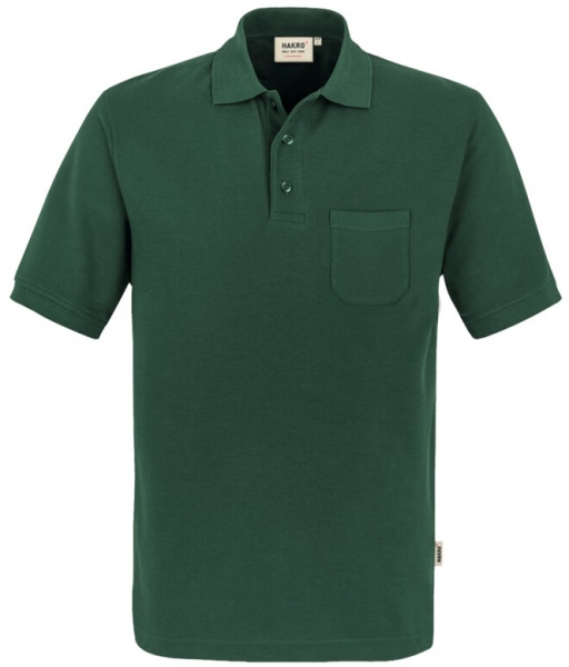 HAKRO-Jobwear, Pocket-Poloshirt, Arbeitsshirt, Performance, tanne