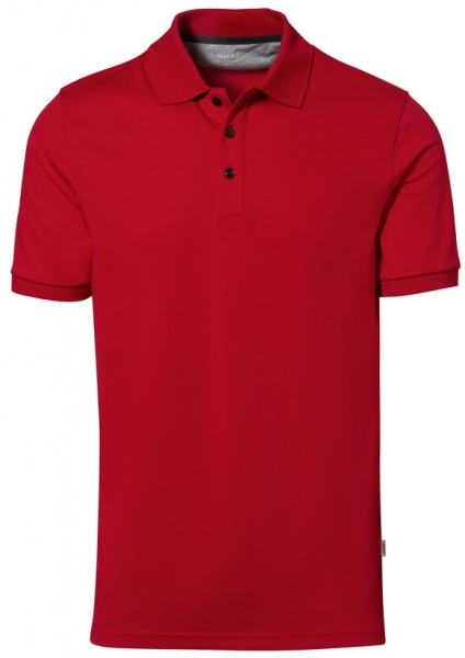 HAKRO-Jobwear, Poloshirt, Arbeitsshirt, Cotton-Tec, rot