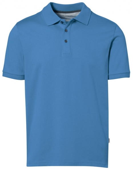 HAKRO-Jobwear, Poloshirt, Arbeitsshirt, Cotton-Tec, malibu-blue
