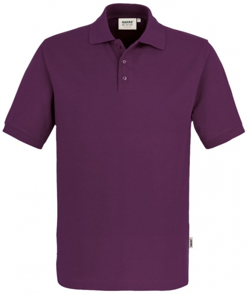 HAKRO-Jobwear, Poloshirt, Arbeitsshirt, Performance, aubergine