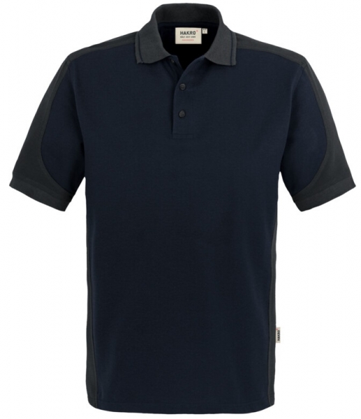 HAKRO-Jobwear, Poloshirt-Contrast, Arbeitsshirt, Performance, tinte