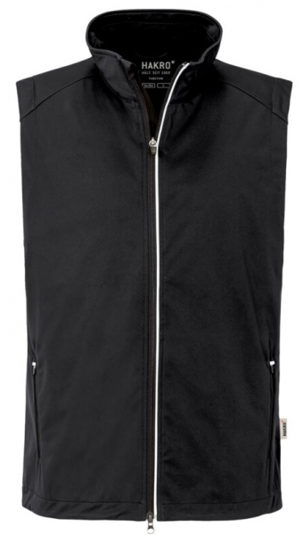 HAKRO-Jobwear, Light-Softshellweste, Arbeits-Berufs-Weste, Edmonton, schwarz