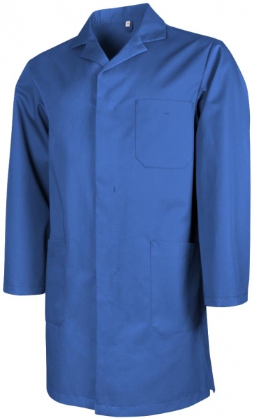 Teamdress-Jobwear-Service, Herren-Arbeits-Mantel, Berufsmantel, Kittel, kornblau