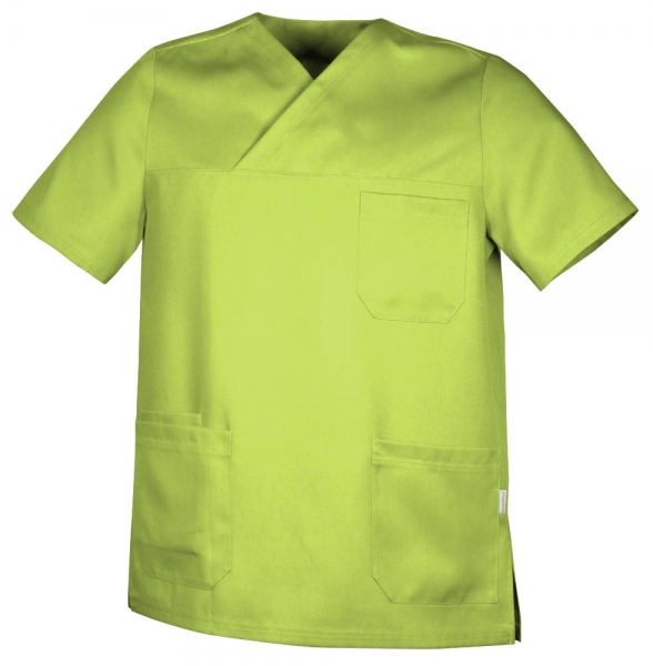 Teamdress-Jobwear-Service, Herren-Schlupfkasack, Arbeits-Berufs-Kasack, anisgrn