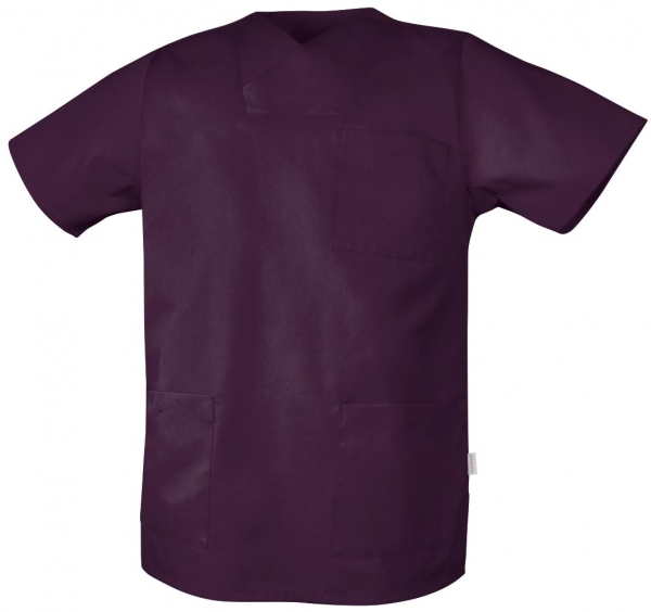 Teamdress-Jobwear-Service, Unisex-Schlupfhemd, Arbeits-Berufs-Hemd, cassis