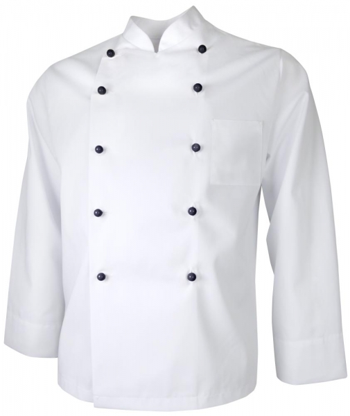 Teamdress-Jobwear-Service, Herren-Kochjacke, wei