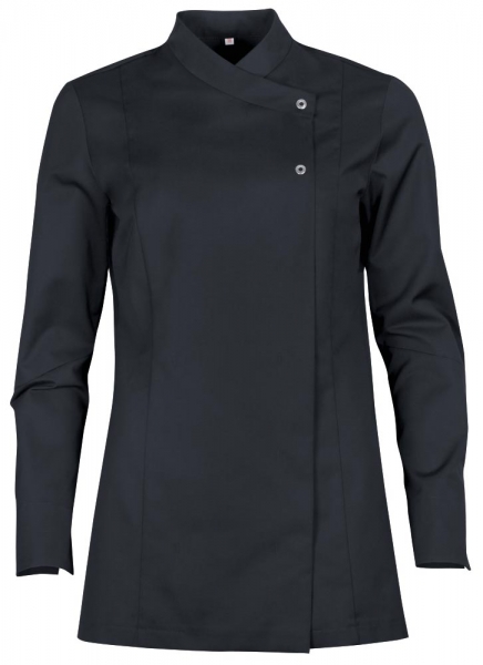 Teamdress-Jobwear-Service, Damen-Kochjacke, schwarz