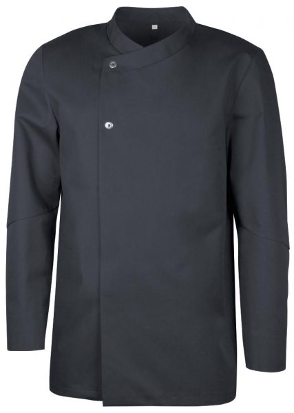 Teamdress-Jobwear-Service, Herren-Kochjacke, schwarz