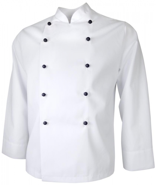 Teamdress-Jobwear-Service, Herren-Kochjacke, wei