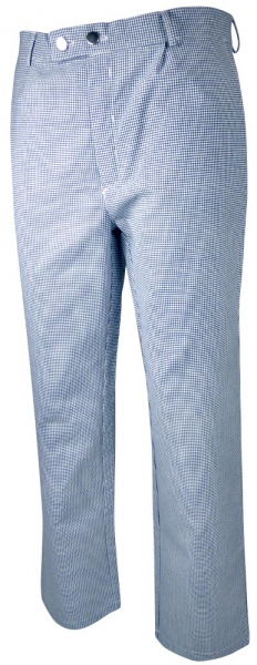 Teamdress-Jobwear-Service, Herren-Kochhose, ca. 250 g/qm, Pepita, marine kariert