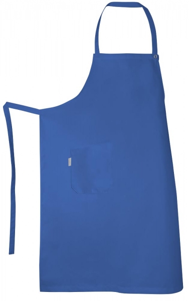 Teamdress-Jobwear-Service, Latzschrze, Gastro-Arbeits-Berufs-Schrze, mit Tasche, kornblau