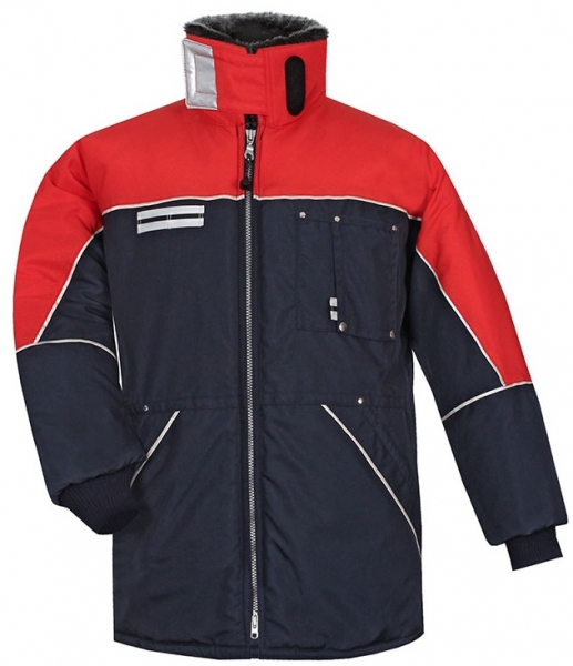 HB-Kälteschutz, Tempex-Staplerfahrer-Jacke, Langzeit, 510 g/m², navy/rot